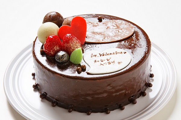 バレンタイン トリュフチョコケーキ 5号 15cm パティスリー クルトワ Cake Jp