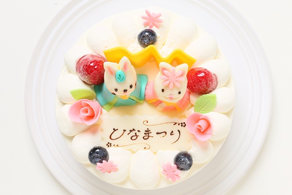 ひなまつり21 ひな祭りケーキ 6号 18cm パティスリー クルトワ Cake Jp