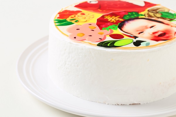 オリジナルお食い初めケーキ 4号 12cm サプライズケーキ専門店 菓の香 かのか Cake Jp