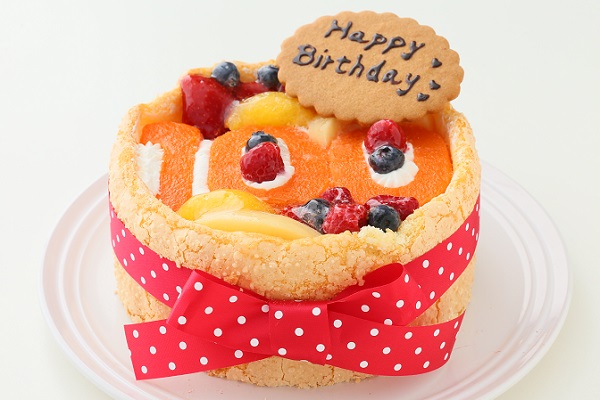 100日祝い お食い初めケーキ 5号 15cm フランス菓子マシェリ Cake Jp