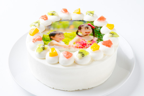 写真ケーキ 丸型 6号 18cm Cake Jp Original Cake Jp