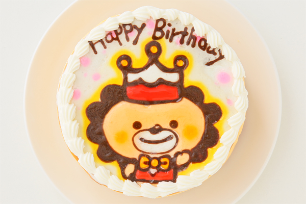ガトーフロマージュのキャラクターケーキ 4号 12cm バース Birth Cake Jp