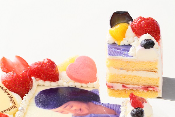 フォトケーキ 16 16cm パパオランジェ Cake Jp