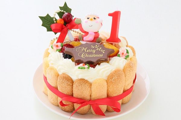 クリスマスケーキ2020 ファーストバースデー フルーツデコレーション 3号 9cm パティスリーソンヌフ Cake Jp