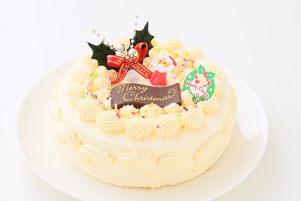 クリスマスケーキ バタークリームデコレーション 7号 21cm エリヤ洋菓子 Cake Jp