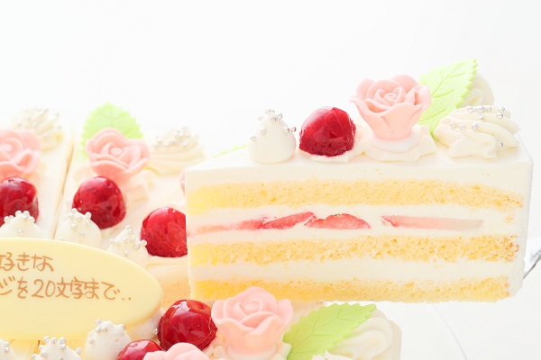生クリームケーキ 12カット カット済み 7号 21cm 創業39年老舗ケーキ屋 cスイーツ Cake Jp