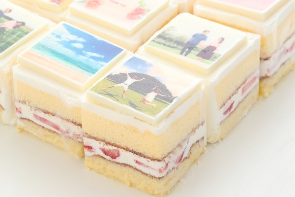 アルバムキャレケーキ 15cm 15cm 洋菓子ナポレオン Cake Jp