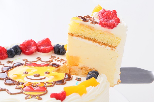 イラストケーキ レアチーズ 5号 15cm 洋菓子店 アルル Cake Jp