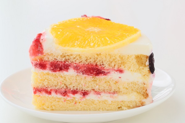 断面フルーツケーキ キャラ 6号 18cm おやつのこみち Chemin シュマン Cake Jp