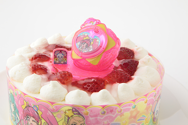 卵 乳製品 小麦粉除去可能 スター トゥインクルプリキュア 生デコレーションケーキ 5号 15cm キャラメリーゼ Cake Jp