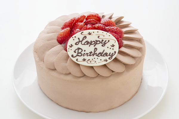 イチゴ生チョコデコレーションケーキ 6号 18cm Cake Jp Original Cake Jp