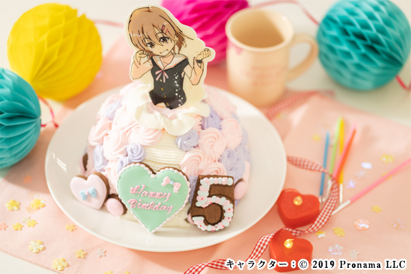 キャラチョコドールケーキ 5号 15cm Nene Cafe Cake Jp
