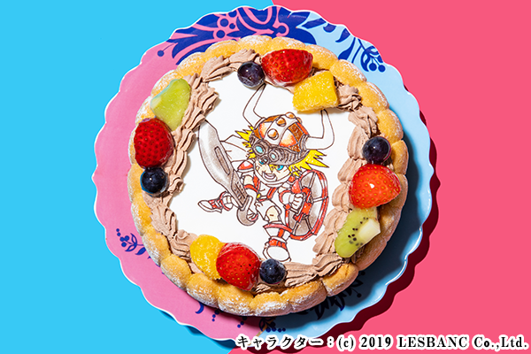 キャラクターケーキ チョコ生クリーム 5号 15cm Fundeco Cake Jp店 Cake Jp