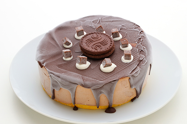 トリプルチョコレートアイスケーキ 5号 15cm Patisserie Bon Declic Cake Jp