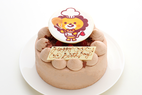 写真ケーキ チョコ生 4号 12cm パティスリー アン スリール Cake Jp