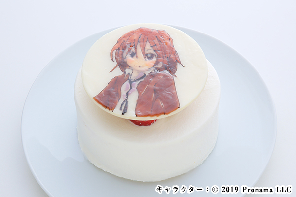 イラストプレート付き ショートケーキ 4号 12cm D Style Tokyo Cake Jp