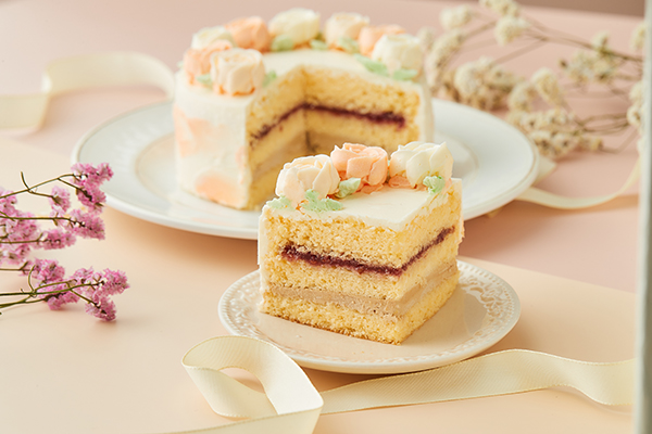 フラワーケーキ バタークリーム 4号 12cm Petit Sourire Cake Jp