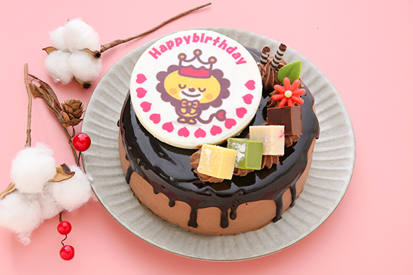 フォトキャラクタードリップケーキ 4号 12cm ケーキ工房 モンクール Cake Jp