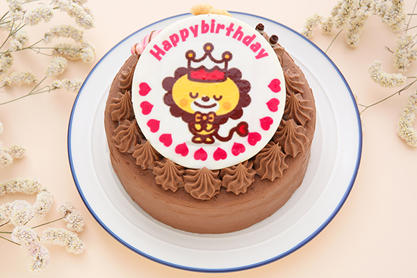 フォトキャラクタープレートケーキ チョコ 4号 12cm ケーキ工房 モンクール Cake Jp