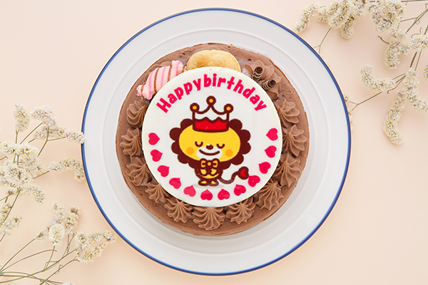 フォトキャラクタープレートケーキ チョコ 4号 12cm ケーキ工房 モンクール Cake Jp