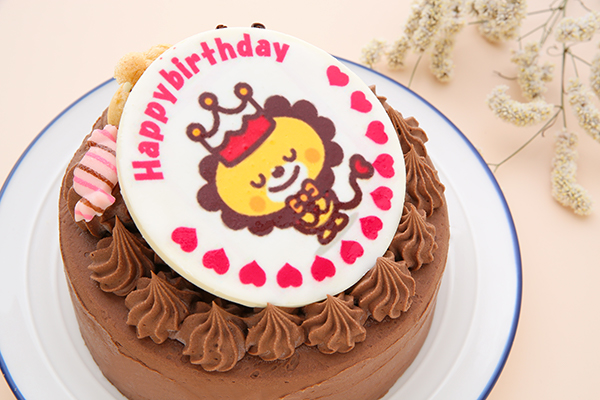 フォトキャラクタープレートケーキ チョコ 5号 15cm ケーキ工房 モンクール Cake Jp