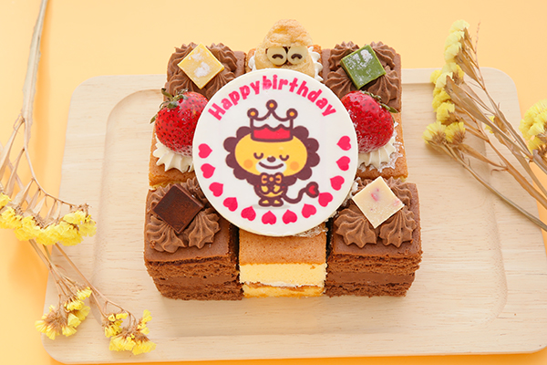 フォトキャラクター キューブ 15cmx15cm ケーキ工房 モンクール Cake Jp