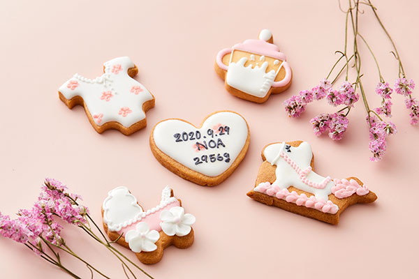 【出産祝い】アイシングクッキー！（sucre cresia） | Cake.jp