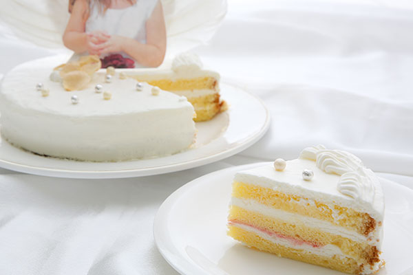 天使のケーキ ファーストバースデー５号サイズ バース Birth Cake Jp