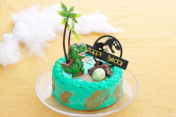 恐竜ケーキ 5号 フレッシュケーキ愛之助 Cake Jp