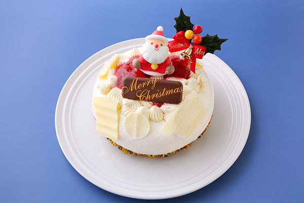 クリスマス パティシエ 坂下寛志 監修 クリームチーズとホワイトチョコの贅沢ケーキ Le Festin ル フェスタン Cake Jp Original Cake Jp