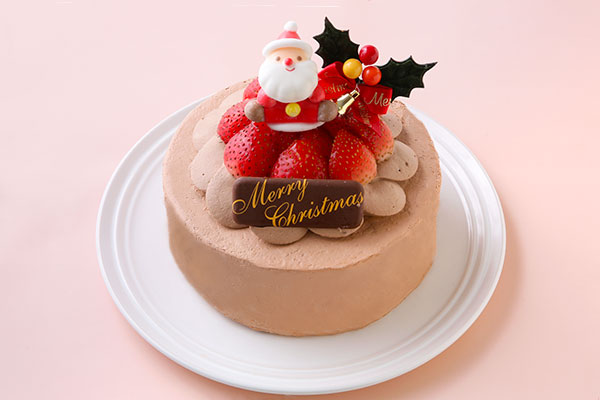 チョコ生デコレーションケーキ 5号 15cm クリスマスケーキ Cake Jp Original Cake Jp