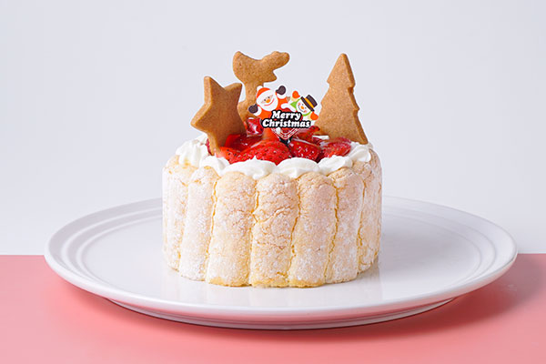 クリスマスケーキ 乳幼児向けヨーグルト苺ケーキ 3号 9cm 欧風洋菓子店 イルピーノ Cake Jp