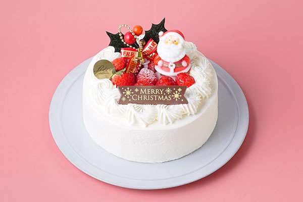 クリスマスケーキ21 いちごの生デコレーション４号 Reve Cake Jp