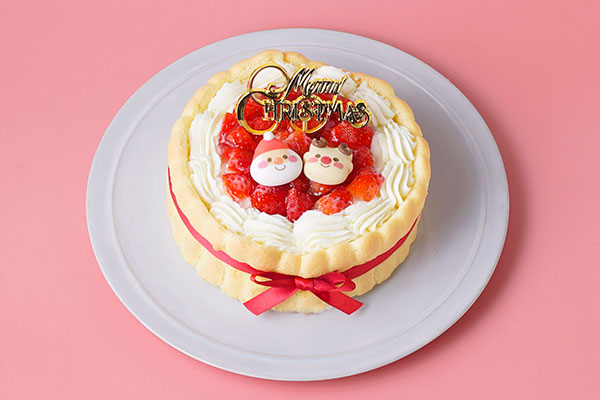 クリスマスケーキ 乳幼児向けヨーグルトケーキ4号 Reve Cake Jp