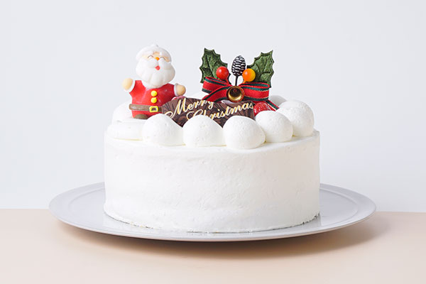 木苺デコレーションケーキ クリスマスケーキ 4号 12cm 洋菓子店 菓樹工房萌 Cake Jp