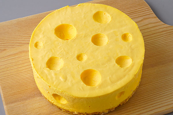 まるでチーズみたいなチーズケーキ トムとジェリー Fakesurprisesweets Cake Jp