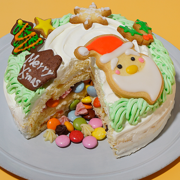 クリスマスケーキ ドーム型ギミックケーキ 5号 アトリエ７０５ Cake Jp