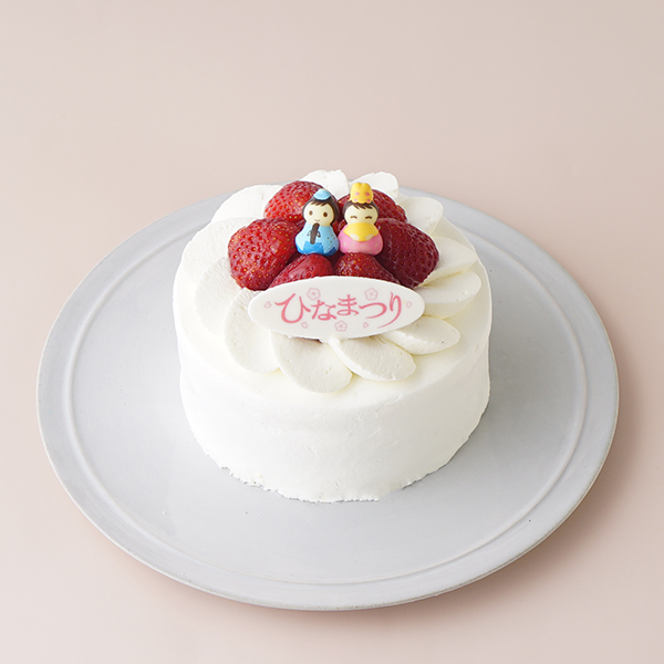 ひなまつりのイチゴ生デコレーシ のレビュー お客様の声 Cake Jp