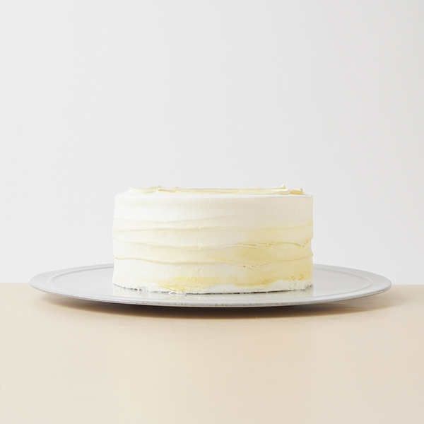 パステルカラーのセンイルケーキ イエローオレンジ 4号 ヴィラ デ マリアージュ プリオオンライン Cake Jp