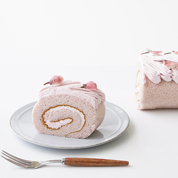 さくら満開モンブランロール プランタンブラン By Kagetsudo Cake Jp