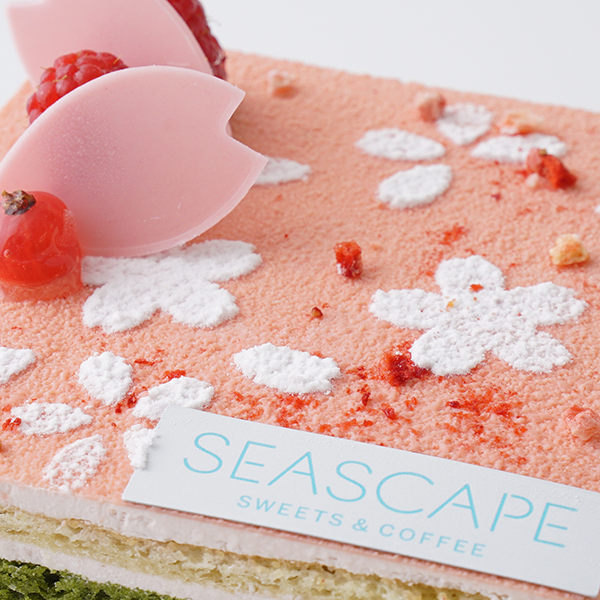 ヒルトン東京お台場 さくらの風味がふわっと薫る季節限定オペラ シースケープスイーツ コーヒー Cake Jp