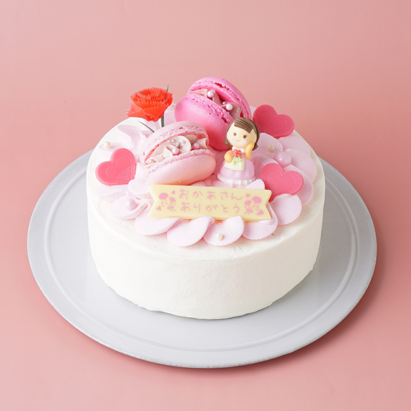 おかあさんマカロンケーキ Milkymoco Cake Jp