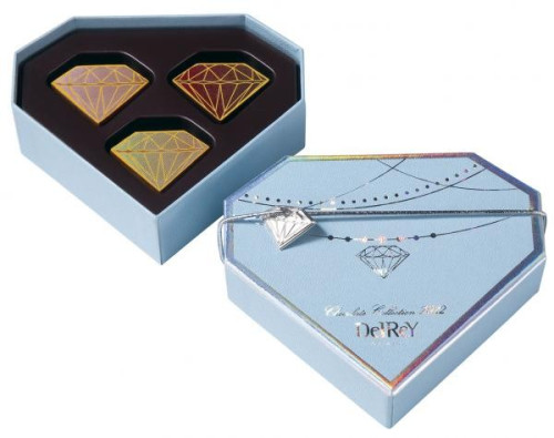 【DelReY】デルレイダイヤモンドBOX　3個入　バレンタイン2022