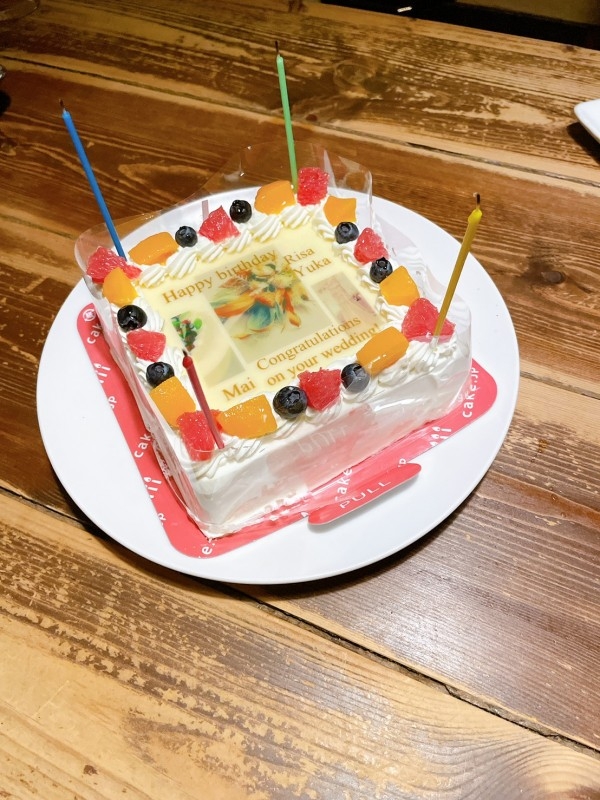 スクエア写真ケーキ 5号 15 のレビュー お客様の声 Cake Jp