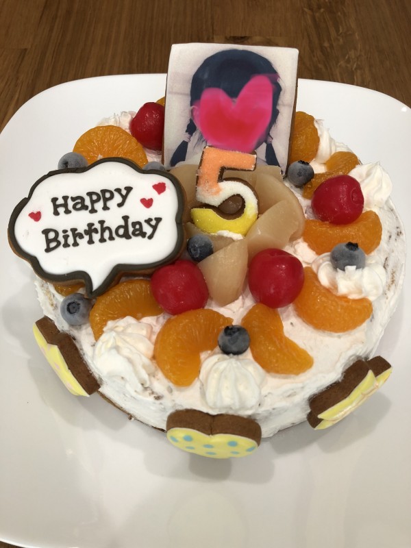 5歳のお誕生日に注文しました のレビュー Cake Jp