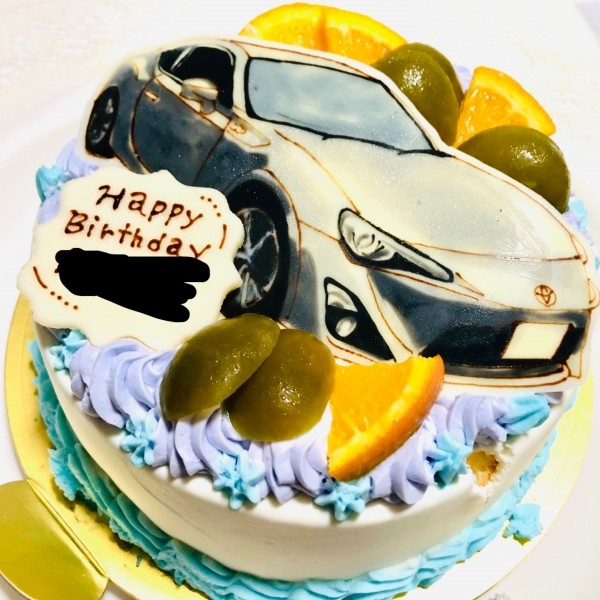 彼氏のお誕生日に愛車のイラスト のレビュー Cake Jp