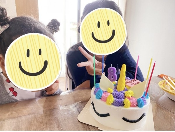 長女の8歳のお誕生日に初めて利 口コミ 評判 Cake Jp