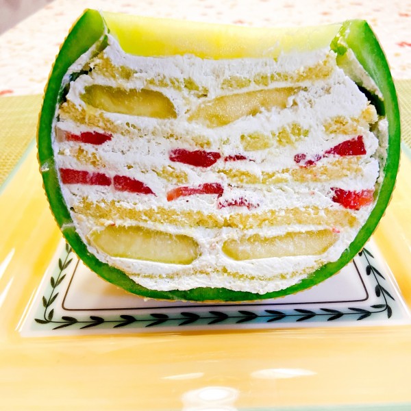 本当にメロンの中にケーキがぎっ のレビュー Cake Jp