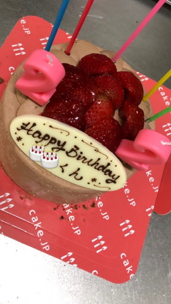 彼氏の誕生日に送りました B のレビュー Cake Jp