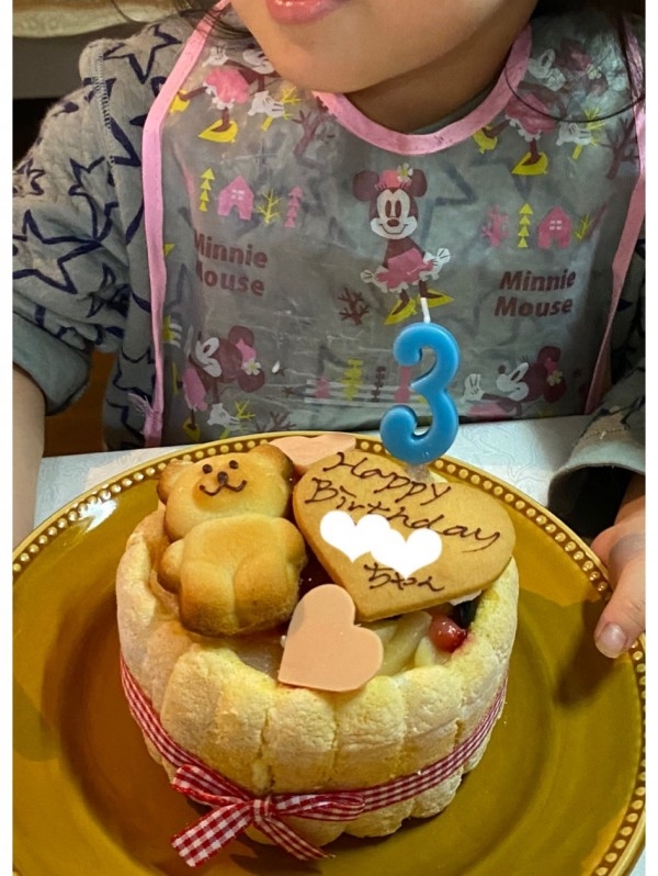 娘の3歳のお誕生日に利用させて のレビュー Cake Jp